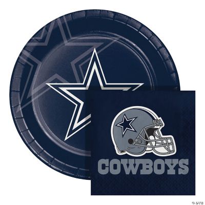Nfl Dallas Cowboys Paper Plate And Napkin Party Kit Oriental Trading