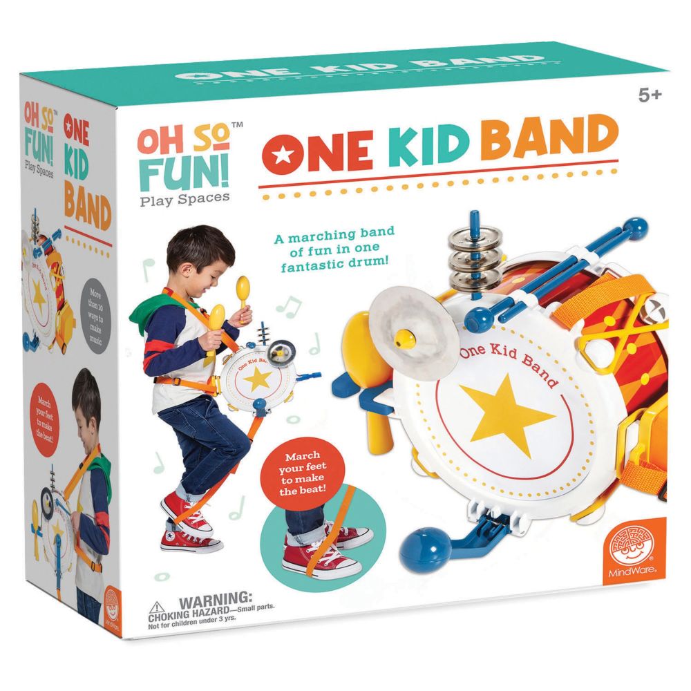 Oh So Fun! One Kid Band Musical Instruments From MindWare