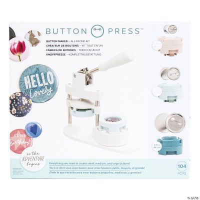 We R Memory Keepers Button Press Bulk Refill Pack 100/Pkg-Small (25mm)