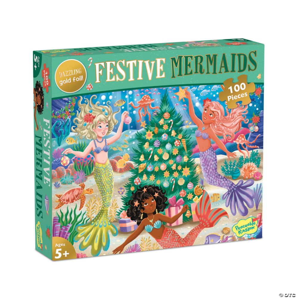 Holiday Mermaids Puzzle From MindWare