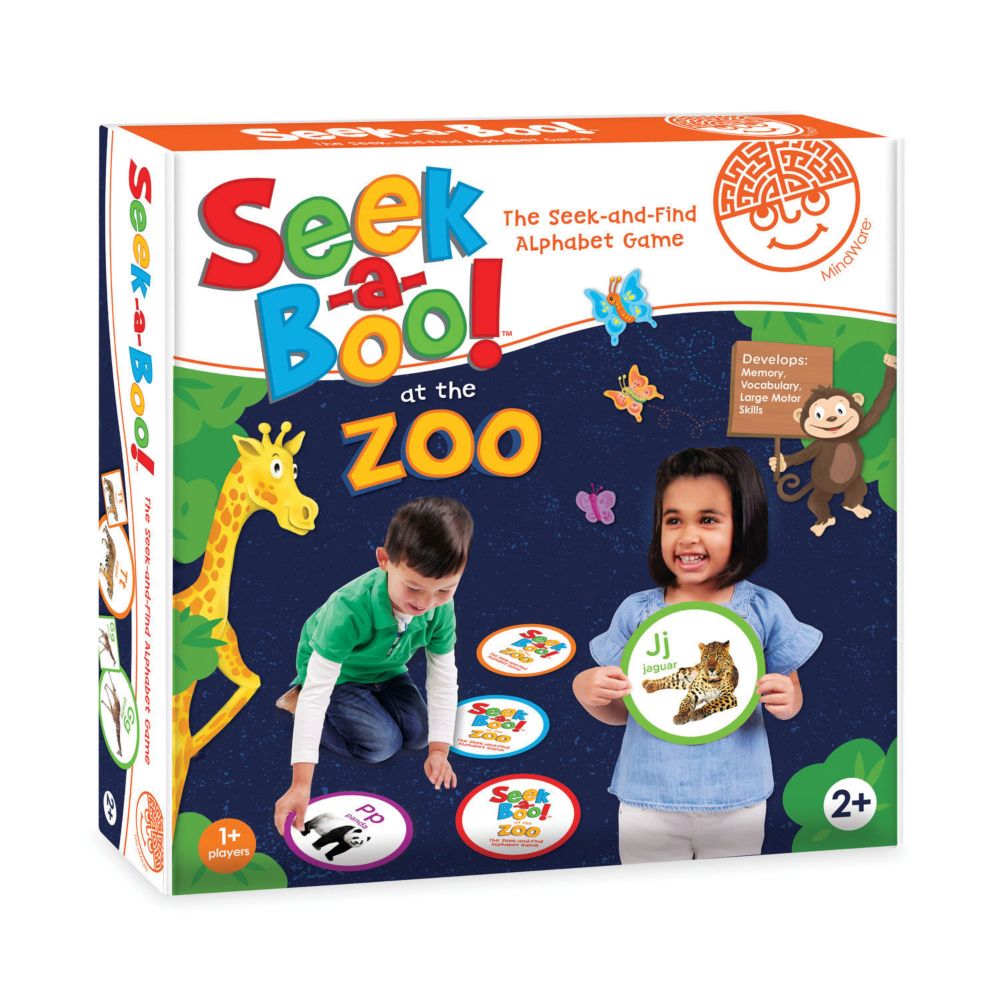 Seek-a-Boo!(TM) At The Zoo Alphabet Game From MindWare