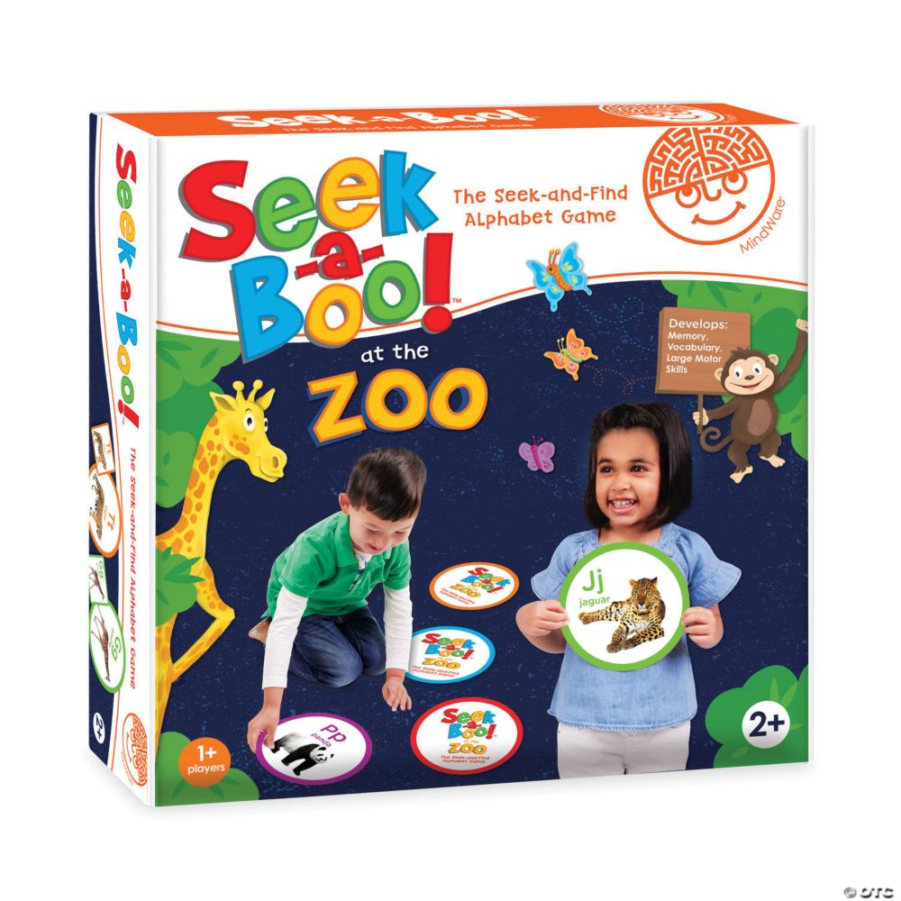 Seek-a-Boo!(TM) At The Zoo Alphabet Game From MindWare