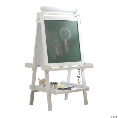 KidKraft Deluxe Wooden Easel White   14119739