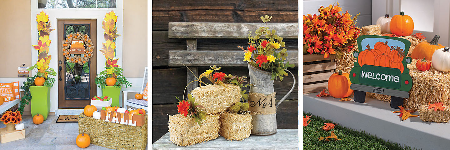 Fall Front Porch Decorating Supplies
