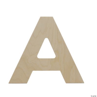 3ct Woodpeckers Crafts, DIY Unfinished Wood 12 Letter E, Pack of 3 Natural