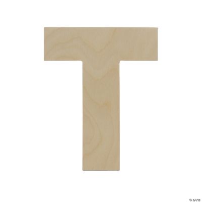 3ct Woodpeckers Crafts, DIY Unfinished Wood 12 Letter E, Pack of 3 Natural