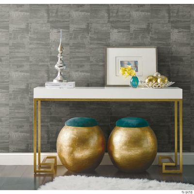 Roommates Congo Peel & Stick Wallpaper - Grey