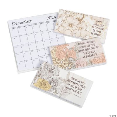 2023 2024 Scripture Pocket Calendars 12 Pc. Discontinued