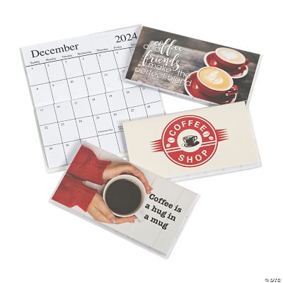 2023 2024 Coffee Pocket Calendars 12 Pc. Discontinued