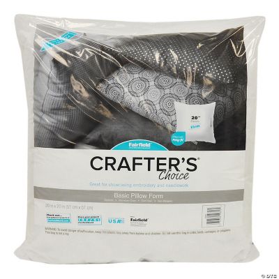 Fairfield Crafter's Choice Pillow Insert20"X20" 4 pack