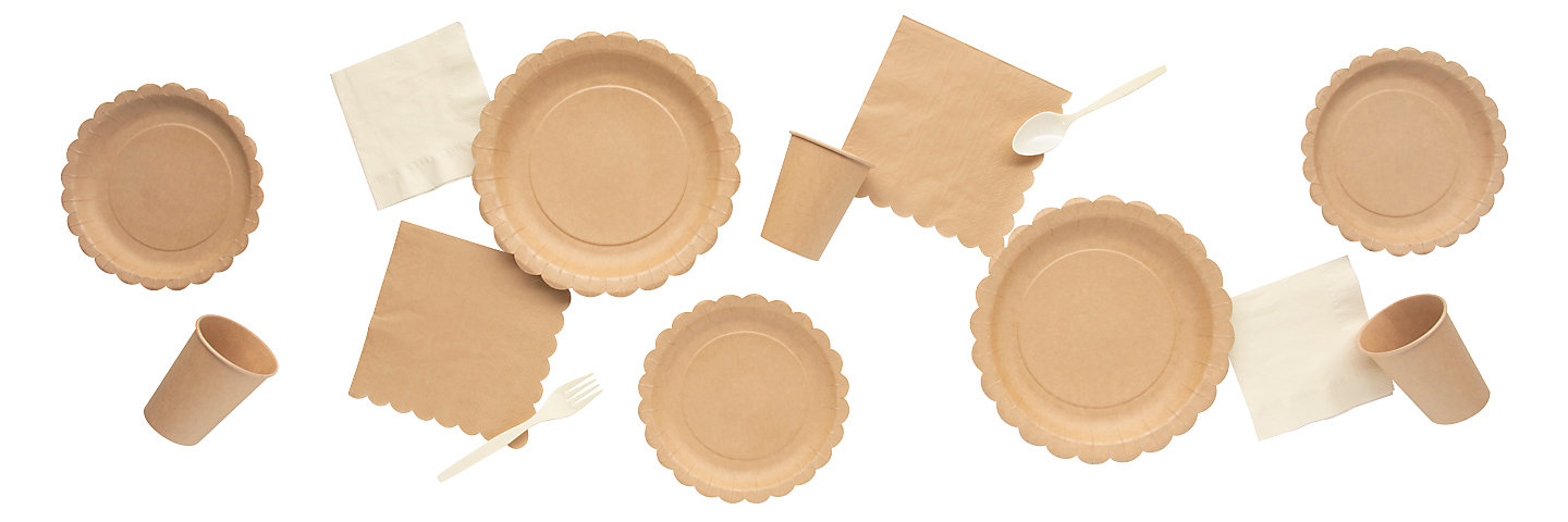 Kraft Scalloped Party Supplies