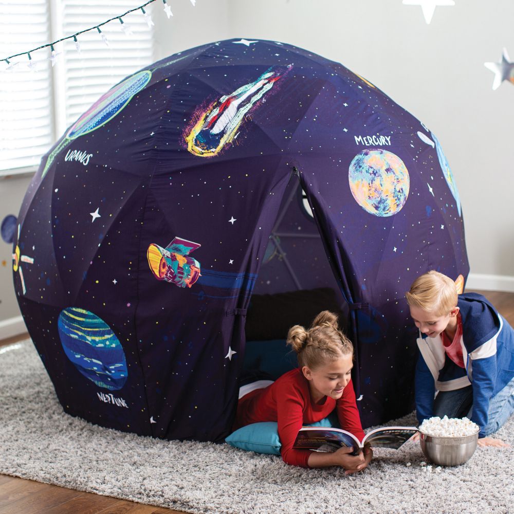 Oh So Fun! Deluxe Glow-in-the-Dark Space Fort From MindWare
