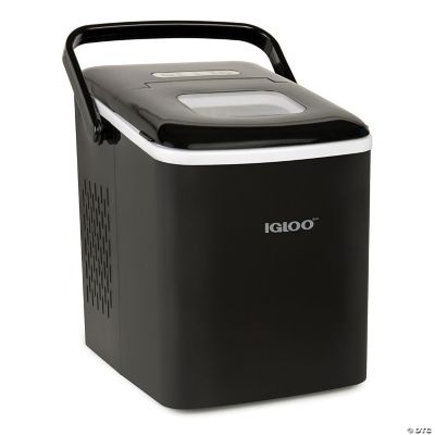 Igloo RNAB0B1FXF76C igloo automatic self-cleaning 26-pound ice maker,  countertop size, large or small cubes, led control panel, scoop included, w