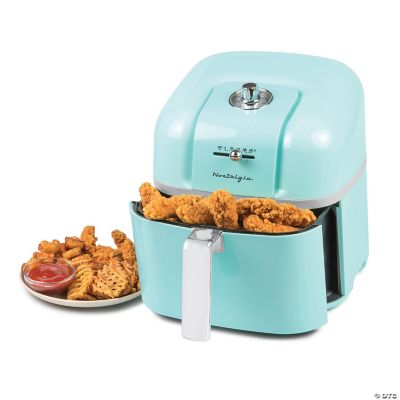 MyMini Personal 1-Quart Air Fryer, Aqua — Nostalgia Products