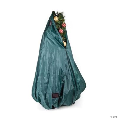 Northlight Christmas Tree Storage Bag With Rolling Stand Holds 69 ft
