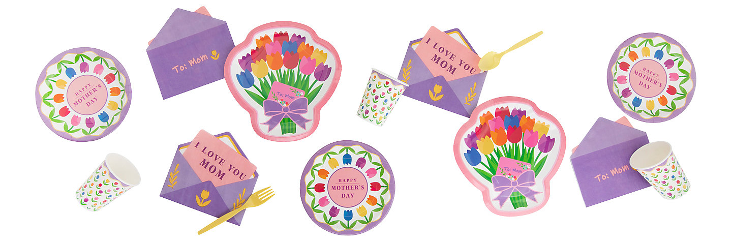 Bright Mother’s Day Party Supplies