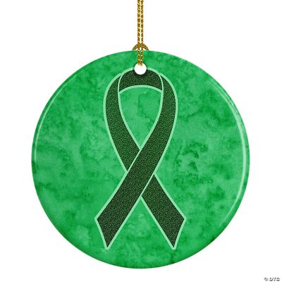 Carolines Treasures AN1221GF Emerald Green Ribbon for Liver Cancer