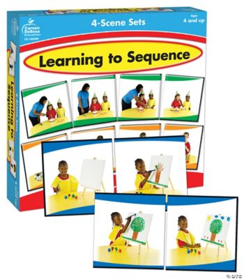 Carson Dellosa Learning to Sequence Pre-Reading Puzzle Game Set for ...