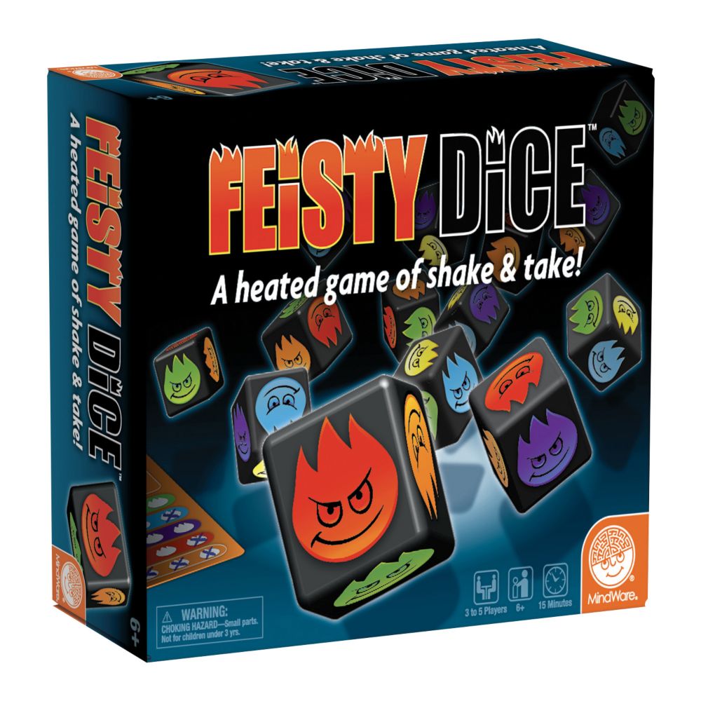 Feisty Dice Game From MindWare