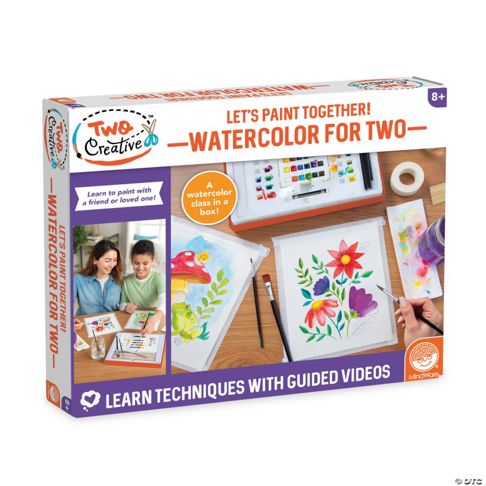 Two Creative Watercolor Paint Set for Two From MindWare