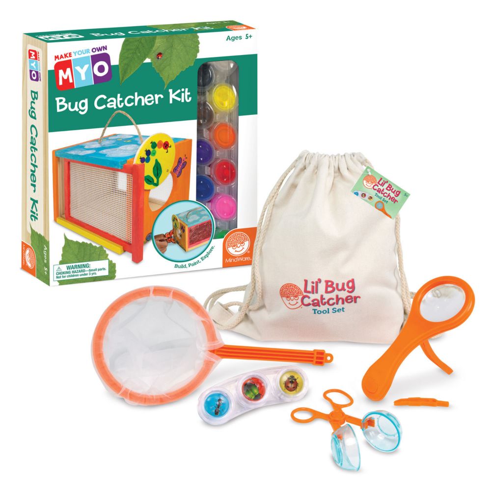 Make Your Own Bug Catcher and Tool Set: Set of 2 From MindWare