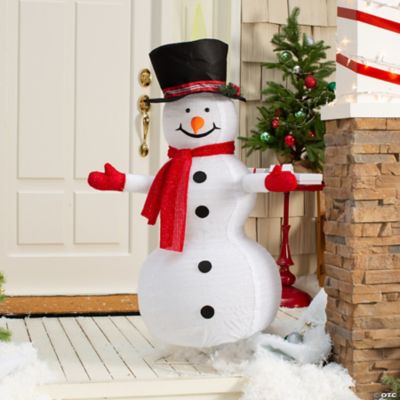 1/2/3 CHRISTMAS HOLIDAY Outdoor Snowman Decorating Kit Making
