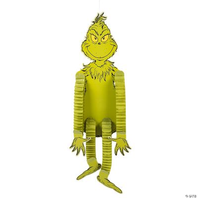 8 x 29 Dr. Seuss™ The Grinch Honeycomb Hanging Decoration - 4 Pc. -  Discontinued