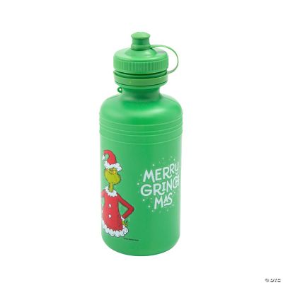 Dr. Seuss Resting Grinch Face Water Bottle