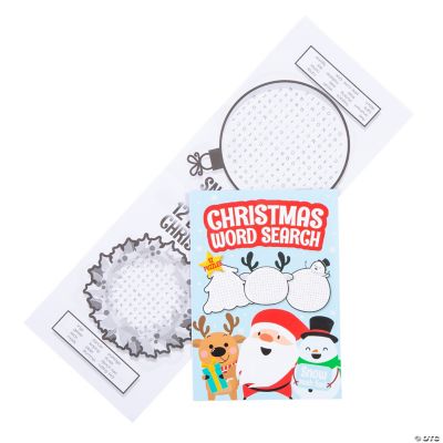 Christmas Word Search Activity Book - 24 Pc. - Discontinued