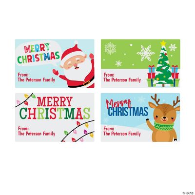 Personalized Christmas Gift Labels and Tags – Free Download!