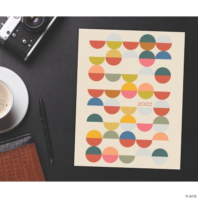 Willow Creek Press Retro 2022 85x11 Booklet Mon Pln Oriental Trading