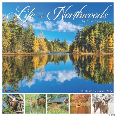 Willow Creek Press Life in the Northwoods 2022 Wall Cal Wis | Oriental