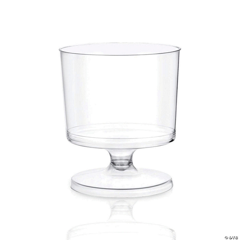 12oz. Clear Plastic Stemless Wine Glasses by Celebrate It™, 20ct.
