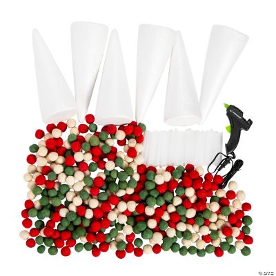Styrofoam Cone, 12x 4 - White - Crafts Direct