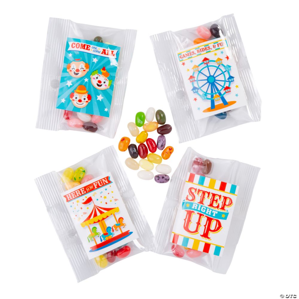 24 Pc Carnival Jelly Belly® Clear Fun Packs