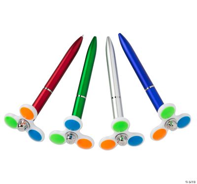 12 PC Spinning Topper Fidget Pens