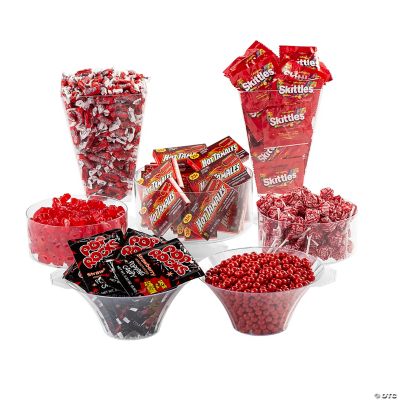 Bulk 3536 Pc Branded Red Candy Buffet Assortment