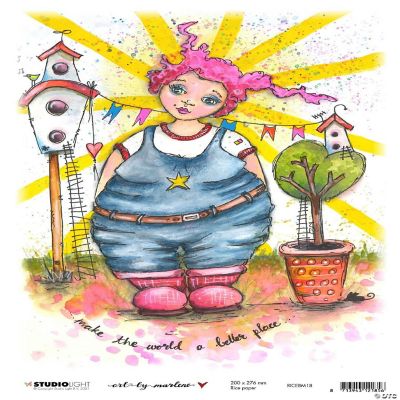 Studio Light Art by Marlene Rice Paper Marlene's World nr18 Oriental