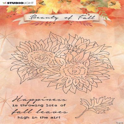 Studio Light SL Clear Stamp Sunflowers Beauty Of Fall 105x148mm nr63 ...