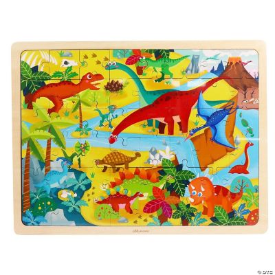 Leo & Friends Dinosaur World Kid’s Puzzle, 48Pieces for 3YearsOld+