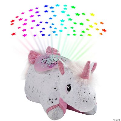Pillow Pet Glittery Unicorn Sleeptime Lite