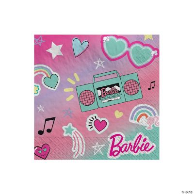 Barbie® Dream Together Party Paper Beverage Napkins - 16 Pc