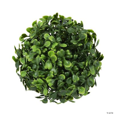 Northlight 16 Green Reindeer Moss Ball Potted Artificial Spring Topiary Tree