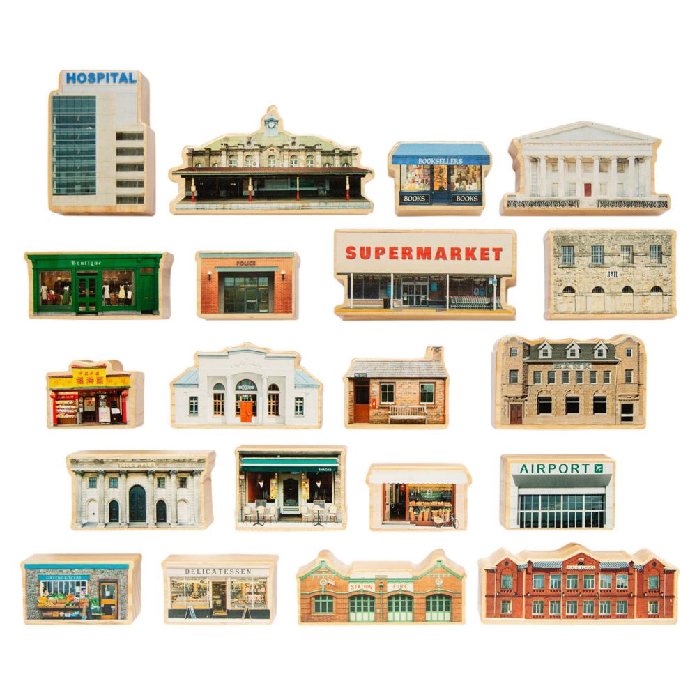 Learning Advantage: My Little Town, Set of 20 From MindWare