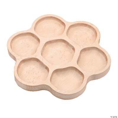 Yellow Door Natural Flower Tactile Sorting Tray, 6-Section | Oriental  Trading