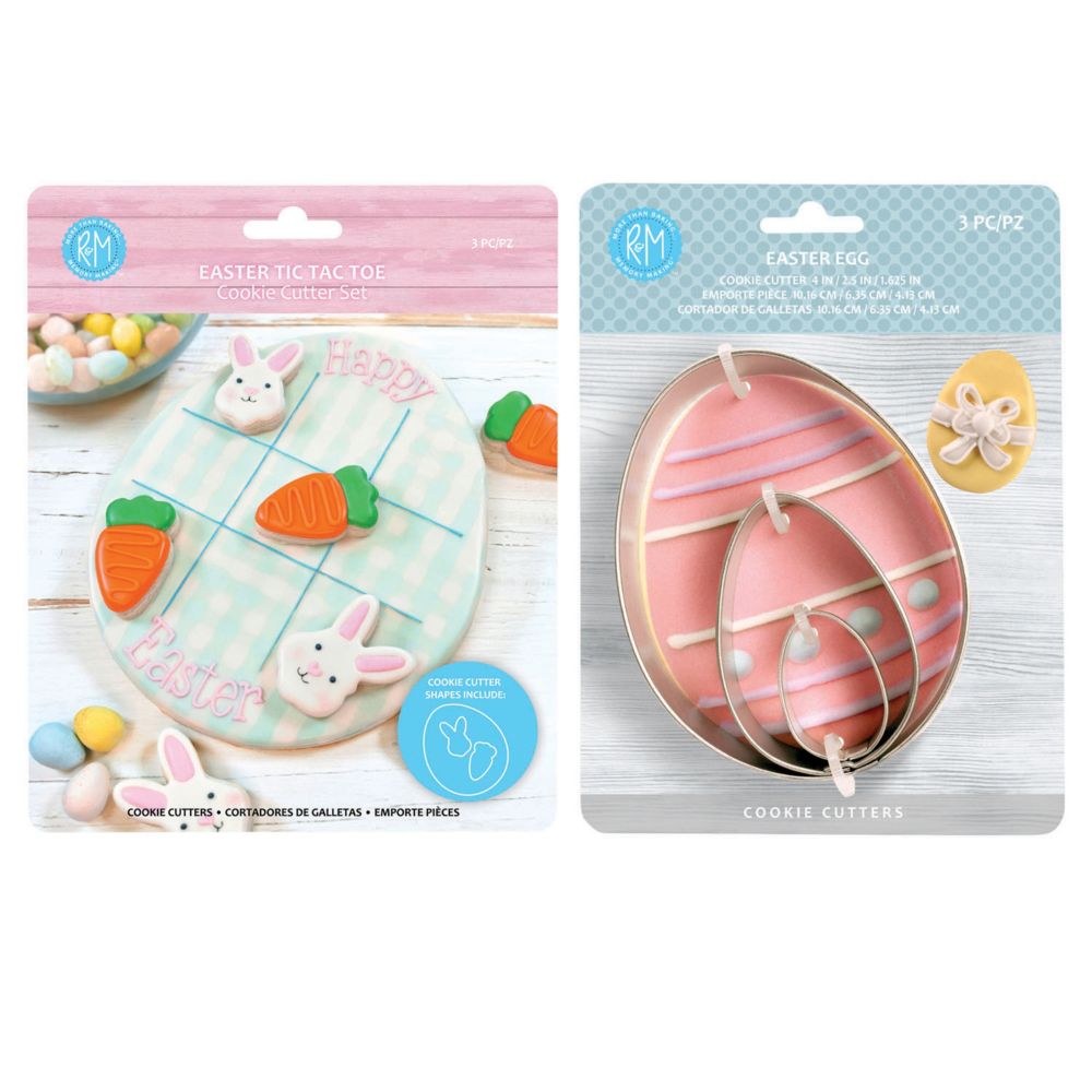 Egg and Easter 6 Piece Cookie Cutter Set From MindWare