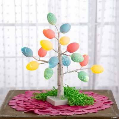 Light-Up Easter Egg Tree Tabletop Decoration