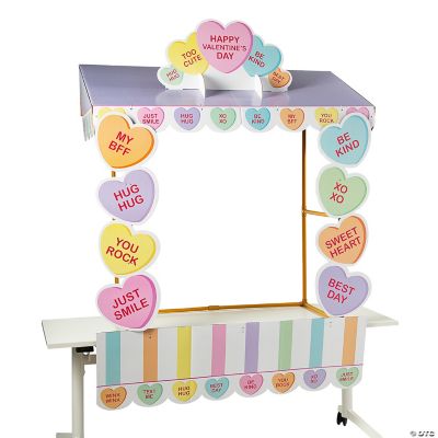 Carnival Ticket Booth Tabletop Hut with Frame - 6 Pc.