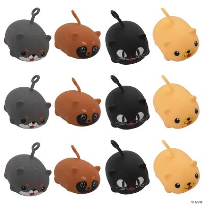 Dog & Cat YoYo Squishies 12 Pc. Oriental Trading
