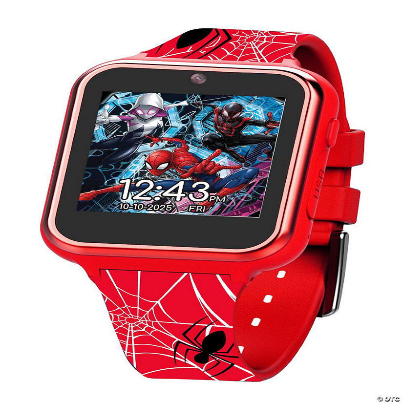 SpiderMan iTime Smartwatch in Red | Oriental Trading
